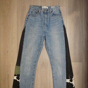 Upcycled Denim Jeans aritzia size 24